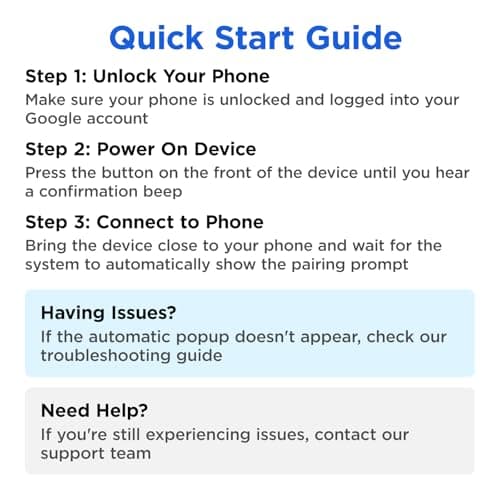 Mini GPS Tracker for Vehicles, Kids Tracker, Pets Tracker, Wallet Tracker with 1 Year Long Battery, Tracker Device for Vehicles, No Monthly Fee, Compatible with Android (Android Black) 8