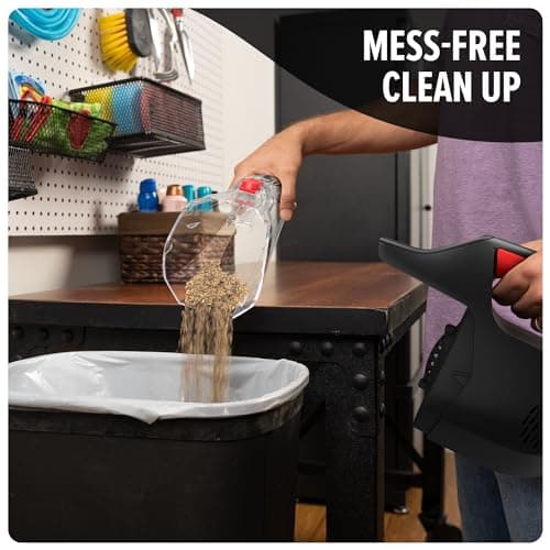 Dirt Devil 16V Cordless Handheld Vacuum Cleaner, Powerful Suction, Lightweight, Hand Vac for Wet and Dry Pickups, Includes Crevice Tool and Rechargeable Battery, Portable Vacuum Cleaner 6