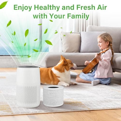 Mokchance Core Mini Replacement Filter for LEVOIT Air Purifier, 3-in-1 H13 Grade Post Filters Compatible with LEVOIT Air Purifier Core Mini-P, Part No. Core Mini-RF, Mini Filter Replacement 2 Pack 6