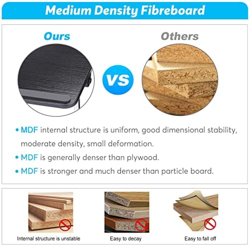 Slendor Laptop Desk Adjustable Laptop Stand Foldable Bed Table Portable Lap Desk Folding Notebook Stand Reading and Writing Holder Breakfast Tray with Drawer and Cooling Fan for Bed Couch Sofa Floor 9