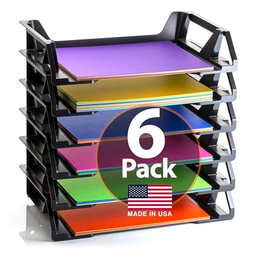 Officemate Recycled Desk Tray, Side Load, 15 1/8 x 8 7/8 x 15, Letter/A4, 6/PK (26212)