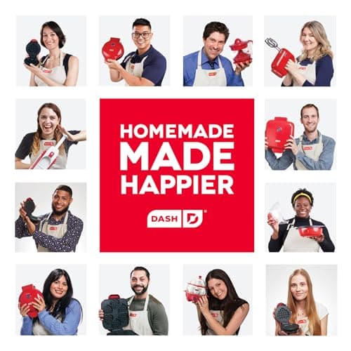 Dash Family Size Skillet - Electric Skillet for Multi-Purpose Cooking - Nonstick Cooking Surface - Tempered Glass Lid & Cool-Touch Handles - 6-Quart Capacity, Makes 24 Cups - 14", Black 8