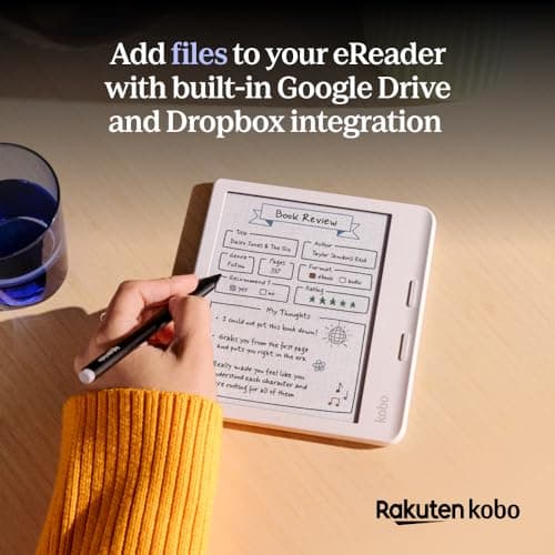 Kobo Libra Colour | eReader | 7” Glare-Free Colour E Ink Kaleido™ 3 Display | Dark Mode Option | Audiobooks | Waterproof | Black 9