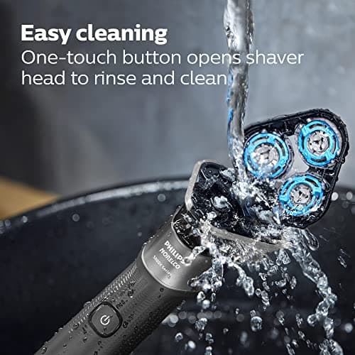 Philips Norelco Shaver 5000X, Rechargeable Wet & Dry Shaver with Precision Trimmer and Storage Pouch, X5006/85 9