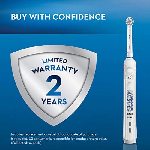 Oral-B Kids Electric Toothbrush with Coaching Pressure Sensor and Timer, Rechargeable Toothbrush with Brush Head, Sparkle & Shine 11
