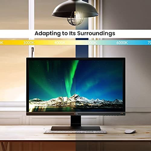 BenQ EW3270U 32" 4K HDR Monitor, 10 Bit, Brightness Intelligence Plus, Eye Care, USB Type-C, HDMI 6