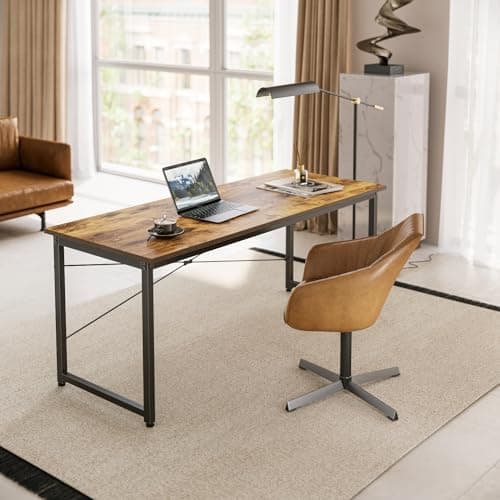 CubiCubi Computer Desk, 32 inch Small Home Office Desk for Small Spaces, Modern Simple Style for Home, Office, Study, Writing, Vintage 7