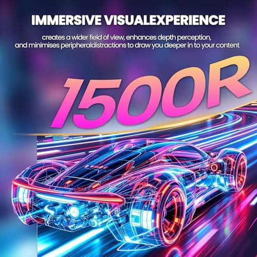 CRUA 32" Curved Gaming Monitor, 144Hz/160Hz 4K UHD(3840 * 2160P) 1500R VA Screen, Supports AMD Freesync, 120% sRGB, Built-in Speakers, RGB Lighting, Wall Mountable Installs(HDMI 2.1/DP 1.4)-White 6