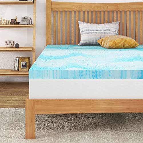 3 Inch Gel Memory Foam Mattress Topper King, CertiPUR-US Certified 6