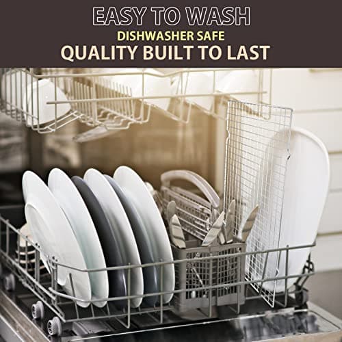 Cooling Rack for Baking 2-Pack, 16x10 Inches Baking Rack, Thick Wire Cookie Rack for Cooking, Roasting, Grilling, Drying, Oven Safe, Fits Half Sheet Pan, Silver 5