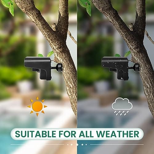 BITIWEND Driveway Alarm Wireless Outside System with 600FT Range & 58 Melodies - Weatherproof Motion Sensor Alarm Outdoor Protect Property Office Home Security (1 Receiver & 2 Motion Detectors) 7