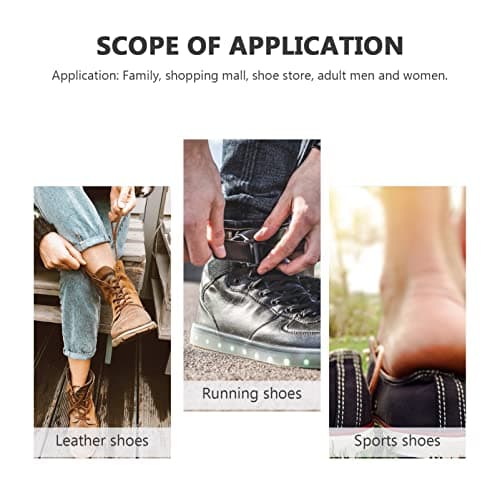 Mini Travel Shoe Horn Shoehorn Keychain Travel Portable Lifters Leather s Small Helper Tool with Key Holder for Men Women Pregnancy Senior Black 7