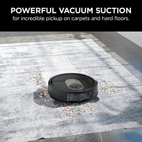 Shark AI Robot Vacuum & Mop, with Home Mapping, Perfect for Pets, Wifi, Works with Alexa, Black/Gold (AV2001WD) 6
