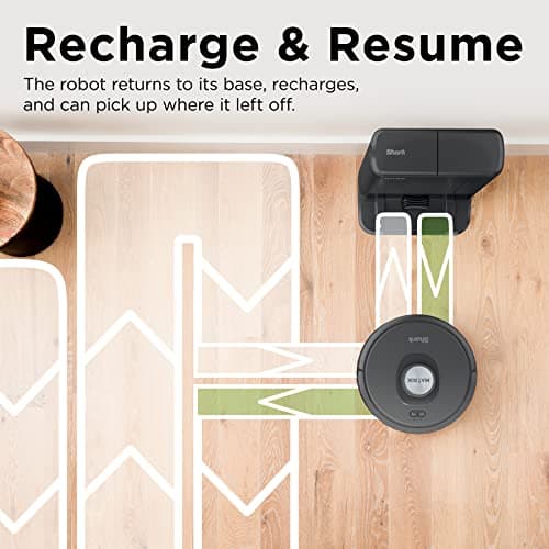 Shark R-RV2310AE Matrix Self Empty Robot Vacuum for Carpets & Hardfloors with 45-Day Capacity Self-Cleaning Bagless Base - Certified Refurbished 8