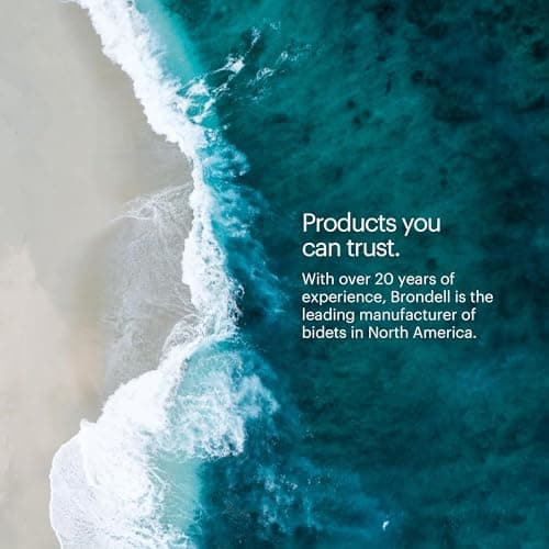 Brondell Bidet Toilet Seat Non-Electric Swash Ecoseat, Fits Elongated Toilets, White - Dual Nozzle System, Ambient Water Temperature - Bidet with Easy Installation 9