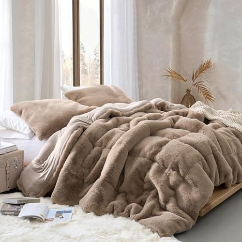 Byourbed Chunky Bunny Yoga - Coma Inducer® Oversized Comforter - Cobblestone (Full)
