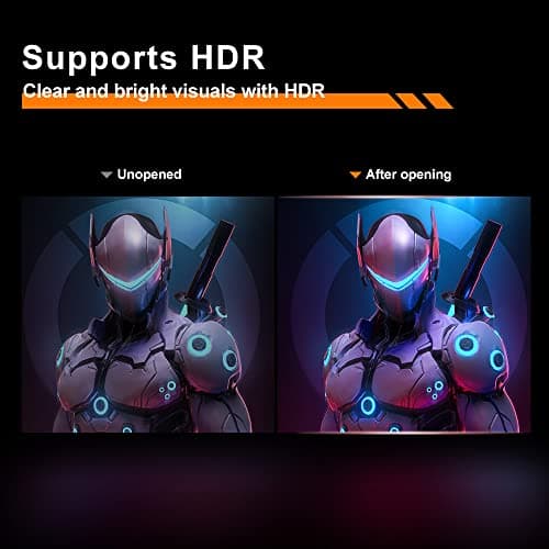 27 Inch Gaming Monitor 165Hz/144Hz,QHD 2560x1440 Built-in Speakers 104% sRGB Computer Monitor, Height/Pivot/Swivel/Tilt Adjustable Vertical Monitor, HDR,Support FreeSync, DP,HDMI, VESA Compatible 7