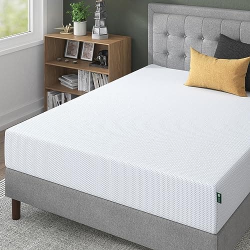 ZINUS 10 Inch Green Tea Cooling Gel Memory Foam Mattress / Cooling Gel Foam / Pressure Relieving / CertiPUR-US Certified / Bed-in-a-Box, Full 8
