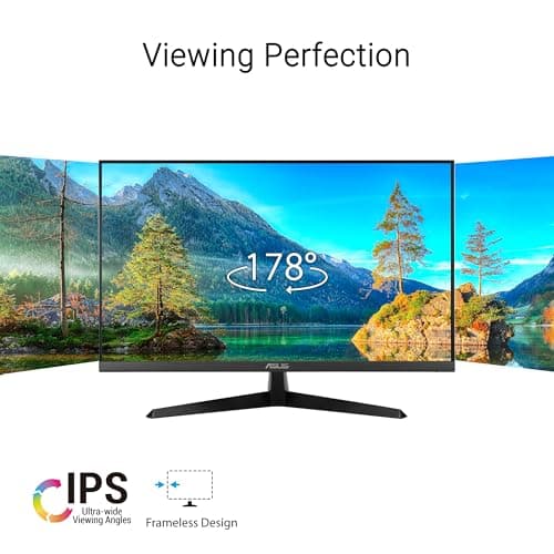 ASUS 27” 4K Eye Care Monitor (VY27UQ) - UHD (3840 x 2160), IPS, HDR10, Adaptive Sync, Eye Care Plus, Display Port, HDMI, Speaker, DisplayWidget, Blue Light Filter, Flicker Free, 3yr Warranty 6