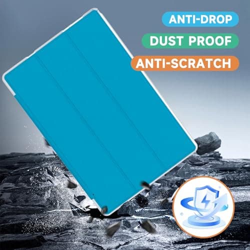 IWEGGO Android 15 Tablet, 10 Inch 18GB RAM+128GB ROM/ 2TB Expandable Tablet, 2.0GHz Quad-core Processor, 1280x800 HD Touchscreen, 5G WiFi6 BT 5.0, 2 in 1 Tablets with Keyboard Case Mouse Stylus, Navy 8