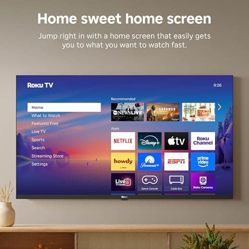 Roku Smart TV – 40-Inch Select Series, 1080p Full HD TV – Roku TV with Voice Remote – Flat Screen LED Television with Wi-Fi for Streaming Live Local News, Sports, Family Entertainment 7