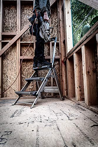 Little Giant Ladders, Safety Step, 3-Step, 3 Foot, Step Stool, Aluminum, Type 1A, 300 lbs Weight Rating, (10310BA) 17