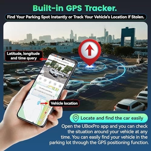 DeerAsk 4G LTE Car Security Camera with Remote Live View - Dual 1080P Front and Inside Dash Cam, Anti-Theft Cloud Storage, AI Motion Alert, Real-Time GPS Tracking, 2-Way Audio, No WiFi Needed 6