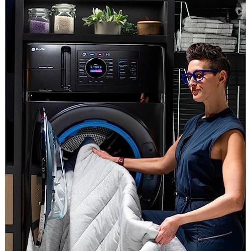 GE Profile PFQ97HSPVDS 28 Inch Smart Front Load Washer/Dryer Combo with 4.8 cu.ft. Capacity, 12 Wash Cycles, 14 Dryer Cycles 6