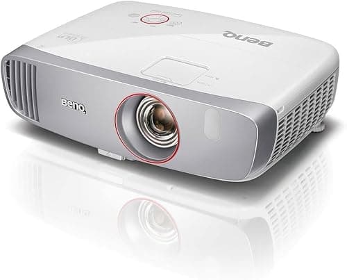BenQ HT2150ST 1080P Short Throw Projector | 2200 Lumens | 96% Rec.709 for Accurate Colors | Low Input Lag Ideal for Gaming | Stream Netflix & Prime Video,White 5