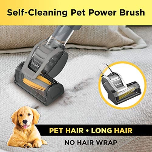 Shark | Corded Stick Vacuum Cleaner | Vertex Ultralight | Removable Handheld Vacuum | Pet Hair Vacuum for Carpet and Hard Floor | Powerful Suction | No Hair Wrap | 3 Attachments Included | HZ2002 7