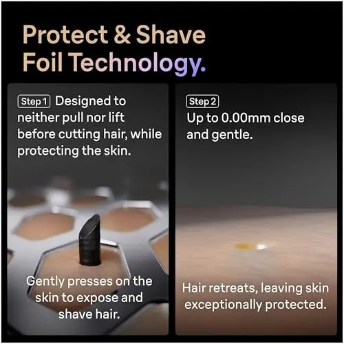 Braun Series 9 PRO+ Electric Shaver, Wet & Dry Razor, Pro SensoAdapt, 6in1 SmartCare Center, 9697CC, Silver 7