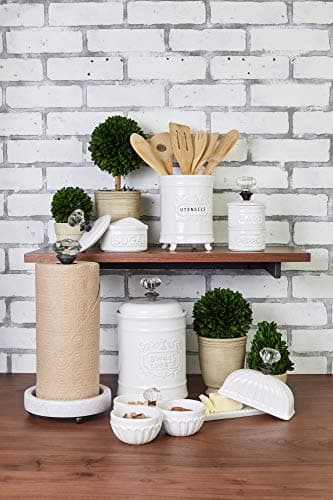 Mud Pie Door Knob Butter Dish 3