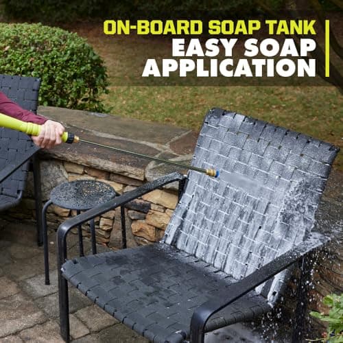 RYOBI 2500 PSI 1.2 GPM High Performance Cold Water Electric Pressure Washer 5