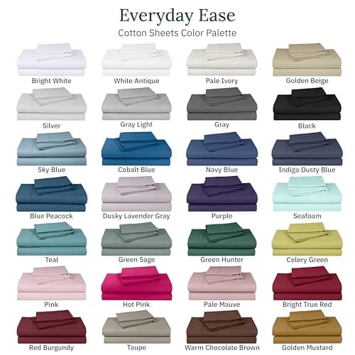 California Design Den Standard Queen Size Pillowcase Set - 400 Thread Count, 100% Cotton Sateen, Set of 2 Pillow Covers, Soft and Breathable - Bright White 5