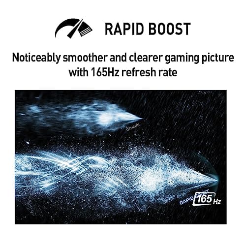 msi G271CP, 27" Gaming Monitor, 1920 x 1080 (FHD), VA, 165Hz, FreeSync Premium, HDMI, Displayport, Tilt, Swivel, Height Adjustable,Pivot 3