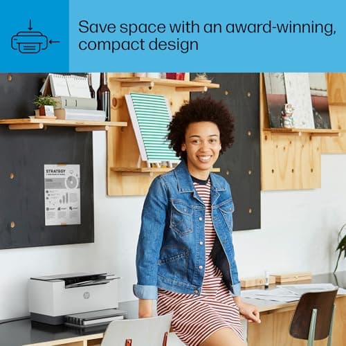 HP LaserJet M209d Laser Printer, Black and White, Automatic Duplex, USB Connection Only (Cable Included), Best for Home Office (8J9L0F) 13