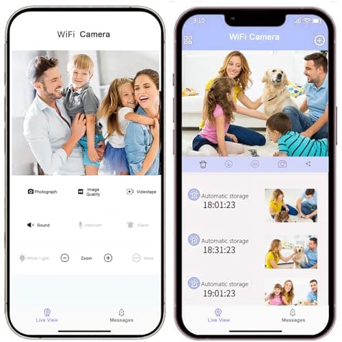 Hidden Camera Audio with Video. Mini Camera, Small Camera. Spy Hidden Cameras for Home Indoor Use. Spy Cam with Night Vision and Motion Detection | Only 0.9 inch! Baby Monitor Small Mini Wireless 5