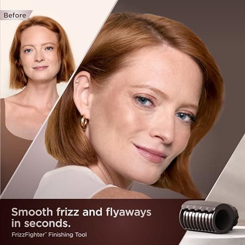 Shark SpeedStyle Pro Flex Professional Performance High-Velocity Hair Dryer System with Scalp Shield & IQ Speed Styling and Drying Suite, Lightweight, Ionic, No Heat Damage, Mocha Silver, HD542 9