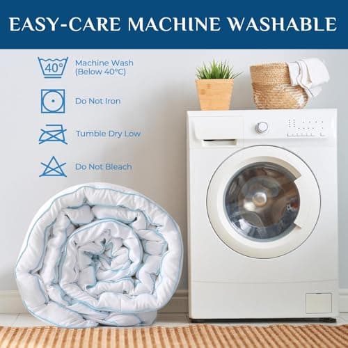 JOLLYVOGUE Memory Foam Mattress Topper Queen Size, 4 Inch Dual Layer Mattress Pad, 2 Inch Gel Memory Foam Plus 2 Inch Down Alternative Pillow Top Cover with 8-21 Inch Deep Pocket, Medium Support 8