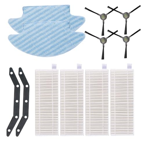 Bagotte BG550 Pro Robot Vacuum Spare Parts, Mopping Robotic Vacuum Cleaner Accessories for BG550 Pro