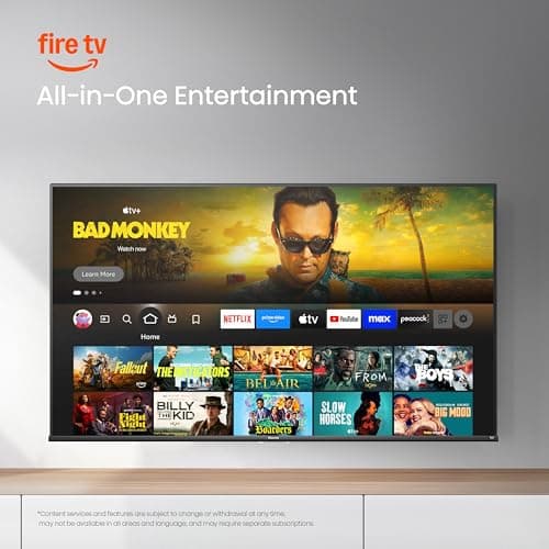 Hisense 50" Class A7 Series (50A7NF,2025 Model) 4K UHD Smart Fire TV, Voice Remote with Alexa, Wide Color Gamut, HDR10+, Dolby Vision, Dolby Atmos, Game Mode, ALLM, Stream Live TV Without Cable 8