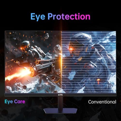 KTC 24 Inch 180Hz/190Hz Gaming Monitor, FHD PC Computer Monitor with Fast IPS Panel, HDR400, 133% sRGB, Bluelight Filter, 2 HDMI & 1 DP Port, Compatible Freesync and Wall Mountable, H24F8 8