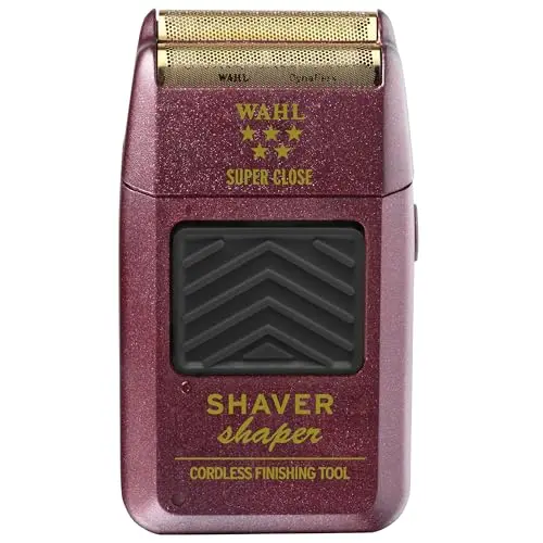 Wahl Professional 5 Star Series Shaver/Shaper, Cord/Cordless Finishing Tool, Rechargeable NiCad Battery, Up to 60 Minutes Runtime, Bump-Free Ultra-Close Shave