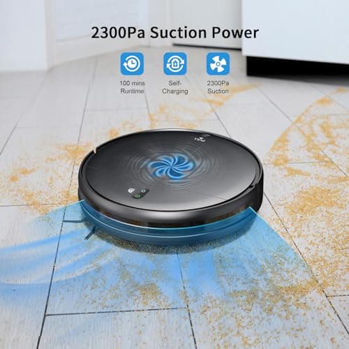 MAMNV Robot Vacuum and Mop Combo, 2 in 1 Robotic Vacuum Cleaner with Schedule, App/Alexa/Voice Control, Ideal for Hard Floor, Pet Hair, Carpet 5