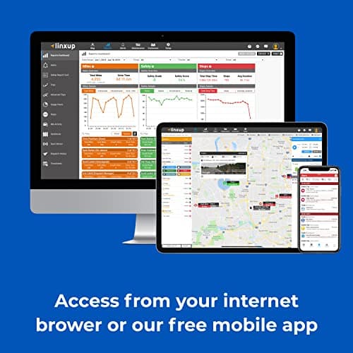 Linxup Fleet GPS Tracker and Monitoring System: Real-Time Location Company Vehicle Tracking, Monitoring, and Alerts for Professional Vehicles and Fleets 3