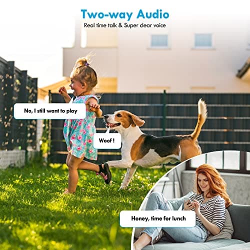 Poyasilon Solar Security Cameras Wireless Outdoor, Wireless Cameras for Home/Outdoor Security, 355°PTZ, 3MP 2K FHD WiFi Camera with Spotlight, Motion Detection, Siren, Color Night Vision, SD/Cloud 5