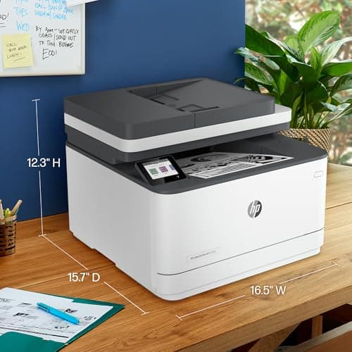 HP Laserjet Pro MFP 3101fdw Wireless Black & White All-in-One Laser Printer, Scanner, Copier, Fax, Best-for-Office (3G628F) 5