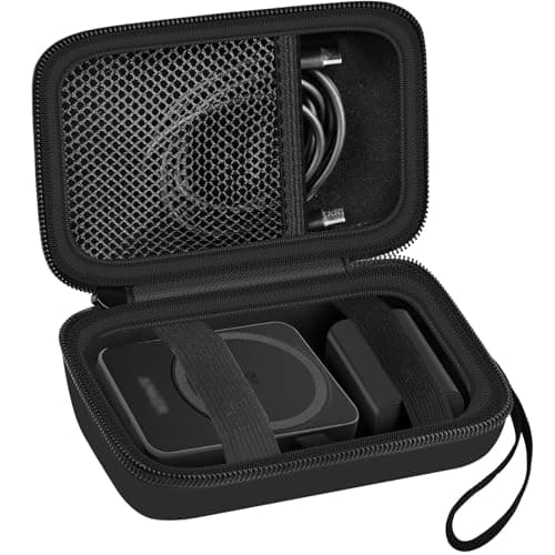 Case for Anker MagGo for Ucomx 3-in-1 for MagGo UFO Charging Station,for Augnner for Iseyyox for Apple MagSafe Duo for LISEN Wireless Charger Foldable Magnetic Charging Stand Storage Box-Black