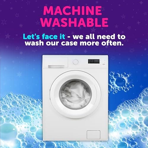 Pillow Cube Microfiber Pillow Case - Side Sleeper Pillowcase, Extra Soft Pillow Cover 28"x14"x5", Fitted Pillow Sheet, Square Pillow - White 6