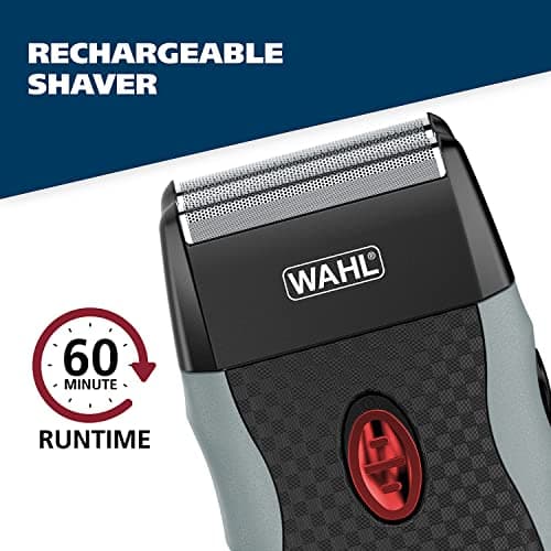 Wahl Bump-Free Rechargeable Foil Shaver with Hypoallergenic Titanium Cutters for Close, Smooth Shaving - Model 7339-300 6